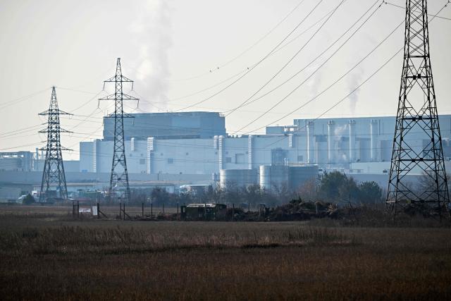 (FILES) This photo taken on March 3, 2026 shows the Samsung SDI battery factory of South Korean industrial giant Samsung near the town of God, about 25 km north of Budapest. On the outskirts of the town of God, not far from Budapest, white smoke is rising from a Samsung electric vehicle battery factory accused of having exposed workers to health hazards, while Hungary's government failed to shut it down. The allegations revealed by Hungarian news site Telex last month come at a sensitive time for nationalist Prime Minister Viktor Orban as he faces an unprecedented challenge to his 16 years in power in April 12 elections. (Photo by Attila KISBENEDEK / AFP)