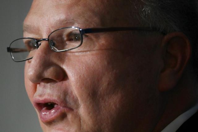 (FILES) Venezuelan lawyer and official spokesman for the opposition Comando con Venezuela, Perkins Rocha, speaks during a press conference in Caracas on July 14, 2024. On March 14, 2026, a Venezuelan court denied the request for amnesty for Perkins Rocha, legal advisor to opposition leader and Nobel Peace Prize laureate María Corina Machado, nearly a month after the amnesty law was enacted in Venezuela. (Photo by JUAN BARRETO / AFP)