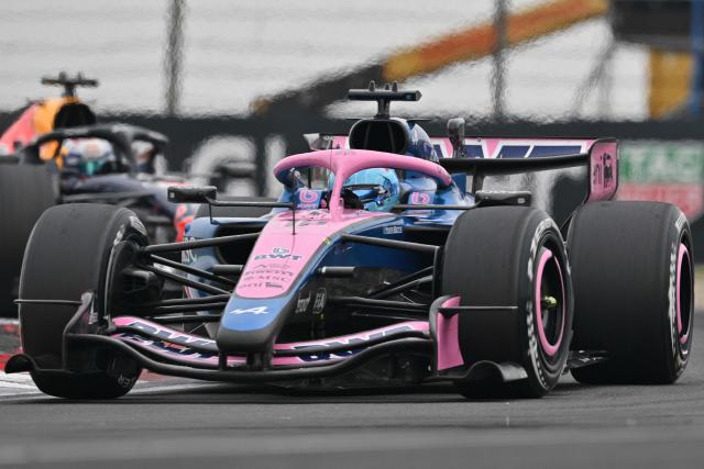 Alpine's French driver Pierre Gasly drives during the Formula One Chinese Grand Prix at the Shanghai International Circuit in Shanghai on March 15, 2026. (Photo by Hector RETAMAL / AFP)