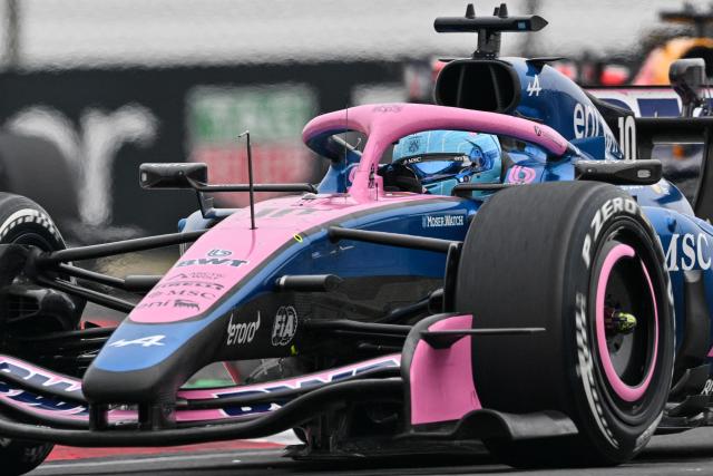 Alpine's French driver Pierre Gasly drives during the Formula One Chinese Grand Prix at the Shanghai International Circuit in Shanghai on March 15, 2026. (Photo by Hector RETAMAL / AFP)