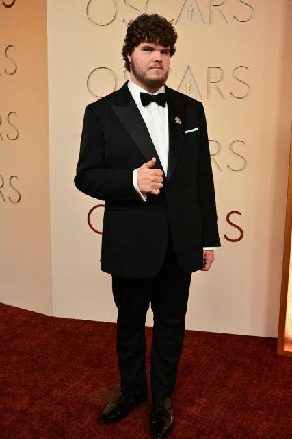 US actor Aidan Delbis attends the 98th Annual Academy Awards at the Dolby Theatre in Hollywood, California on March 15, 2026. (Photo by Frederic J. Brown / AFP)