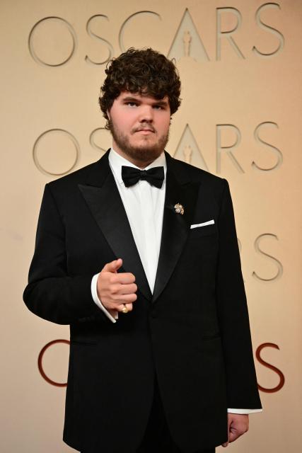 US actor Aidan Delbis attends the 98th Annual Academy Awards at the Dolby Theatre in Hollywood, California on March 15, 2026. (Photo by Frederic J. Brown / AFP)