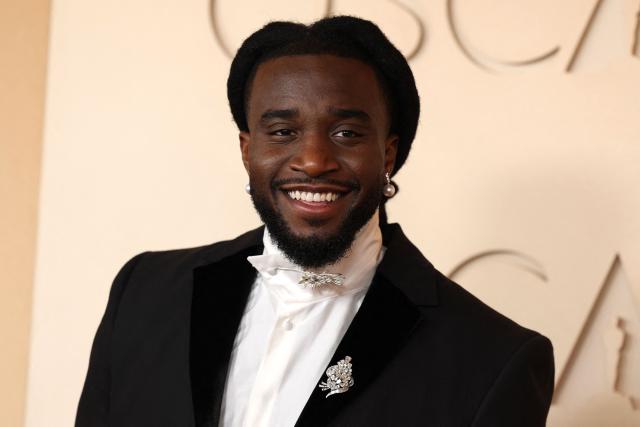 Nigerian-US singer Shaboozey attends the 98th Annual Academy Awards at the Dolby Theatre in Hollywood, California on March 15, 2026. (Photo by ANGELA WEISS / AFP)