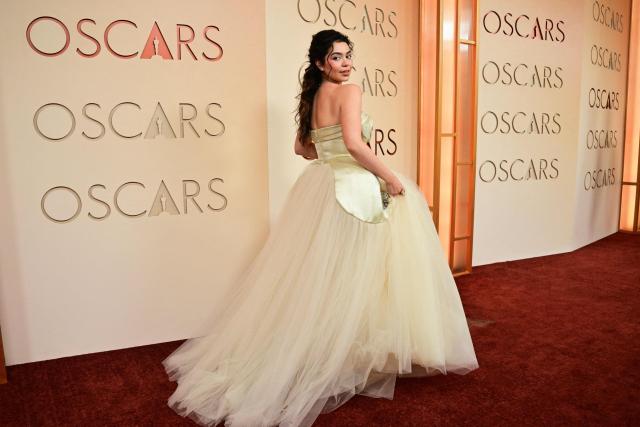 US actress Auli'i Cravalho attends the 98th Annual Academy Awards at the Dolby Theatre in Hollywood, California on March 15, 2026. (Photo by Frederic J. Brown / AFP)