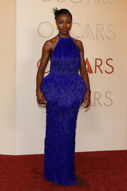 US actress singer-songwriter Jayme Lawson attends the 98th Annual Academy Awards at the Dolby Theatre in Hollywood, California on March 15, 2026. (Photo by ANGELA WEISS / AFP)