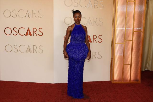 US actress singer-songwriter Jayme Lawson attends the 98th Annual Academy Awards at the Dolby Theatre in Hollywood, California on March 15, 2026. (Photo by ANGELA WEISS / AFP)
