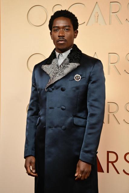 British actor Damson Idris attends the 98th Annual Academy Awards at the Dolby Theatre in Hollywood, California on March 15, 2026. (Photo by Frederic J. Brown / AFP)