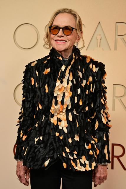 US actress Amy Madigan attends the 98th Annual Academy Awards at the Dolby Theatre in Hollywood, California on March 15, 2026. (Photo by Frederic J. Brown / AFP)
