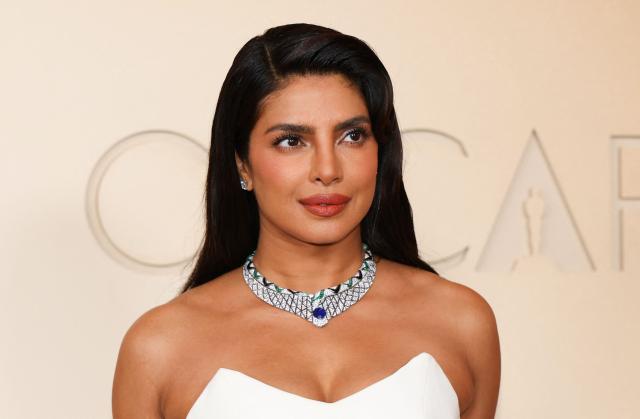 Indian actress Priyanka Chopra Jonas attends the 98th Annual Academy Awards at the Dolby Theatre in Hollywood, California on March 15, 2026. (Photo by ANGELA WEISS / AFP)