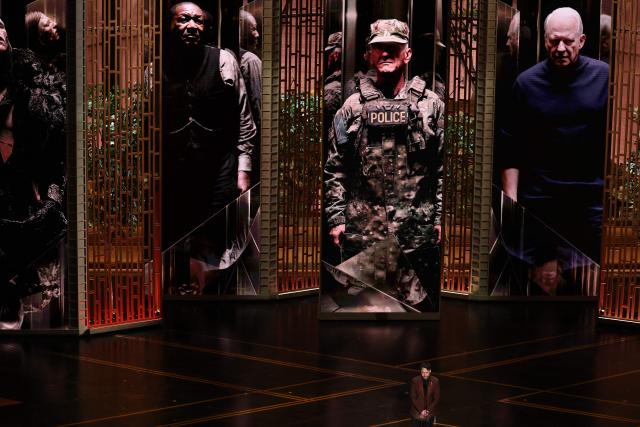 US actor Kieran Culkin presents the Best Actor in a Supporting Role award onstage during the 98th Annual Academy Awards at the Dolby Theatre in Hollywood, California on March 15, 2026. (Photo by Patrick T. Fallon / AFP)