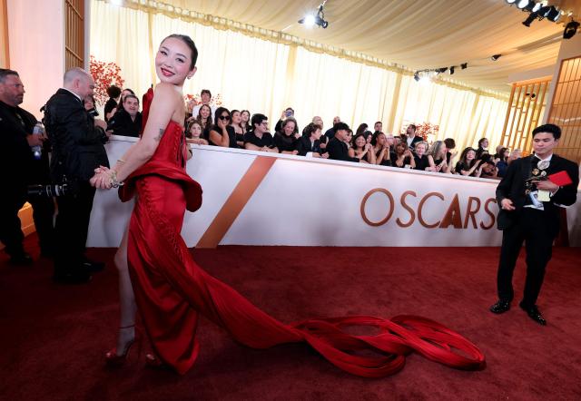 Chinese-US actress Li Jun Li attends the 98th Annual Academy Awards at the Dolby Theatre in Hollywood, California on March 15, 2026. (Photo by VALERIE MACON / AFP)