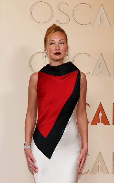 US costume designer Miyako Bellizzi attends the 98th Annual Academy Awards at the Dolby Theatre in Hollywood, California on March 15, 2026. (Photo by ANGELA WEISS / AFP)