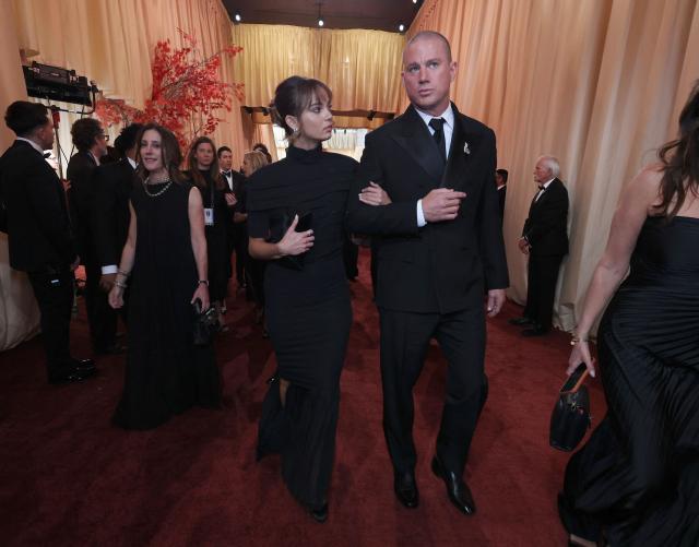 US actor Channing Tatum  and his guest attend the 98th Annual Academy Awards at the Dolby Theatre in Hollywood, California on March 15, 2026. (Photo by VALERIE MACON / AFP)