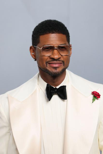 US singer Usher attends the Vanity Fair Oscar Party at the Los Angeles County Museum of Art (LACMA) in Los Angeles on March 15, 2026. (Photo by Jean Baptiste Lacroix / AFP)