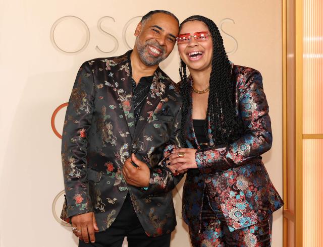 US musician Larry Mitchell (L) and guest attend the 98th Annual Academy Awards at the Dolby Theatre in Hollywood, California on March 15, 2026. (Photo by ANGELA WEISS / AFP)