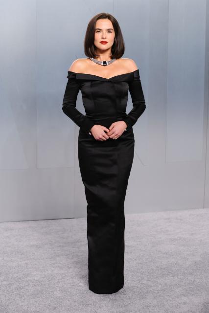 US actress Zoey Deutch attends the Vanity Fair Oscar Party at the Los Angeles County Museum of Art (LACMA) in Los Angeles on March 15, 2026. (Photo by Jean Baptiste Lacroix / AFP)