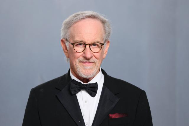 US executive producer Steven Spielberg attends the Vanity Fair Oscar Party at the Los Angeles County Museum of Art (LACMA) in Los Angeles on March 15, 2026. (Photo by Jean Baptiste Lacroix / AFP)