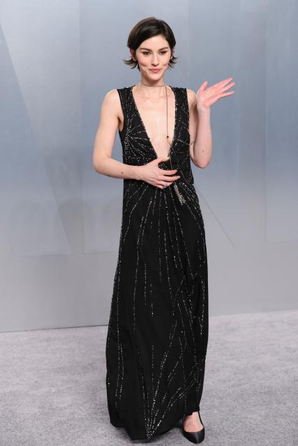 US singer and songwriter Gracie Abrams attends the Vanity Fair Oscar Party at the Los Angeles County Museum of Art (LACMA) in Los Angeles on March 15, 2026. (Photo by Jean Baptiste Lacroix / AFP)