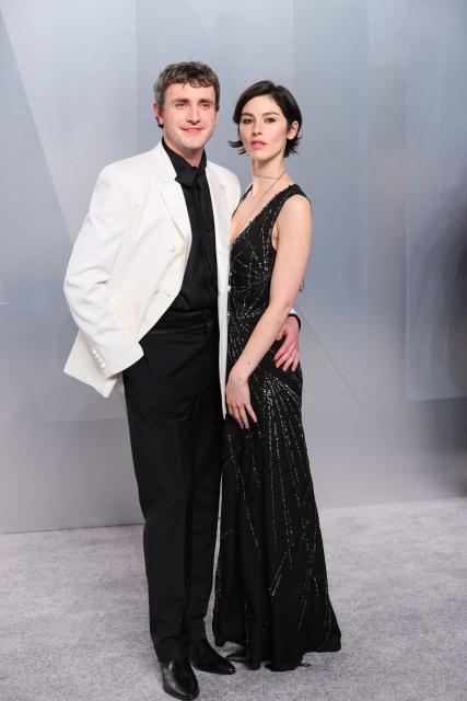 Irish actor Paul Mescal and US singer and songwriter Gracie Abrams attends the Vanity Fair Oscar Party at the Los Angeles County Museum of Art (LACMA) in Los Angeles on March 15, 2026. (Photo by Jean Baptiste Lacroix / AFP)