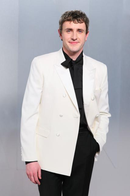 Irish actor Paul Mescal attends the Vanity Fair Oscar Party at the Los Angeles County Museum of Art (LACMA) in Los Angeles on March 15, 2026. (Photo by Jean Baptiste Lacroix / AFP)