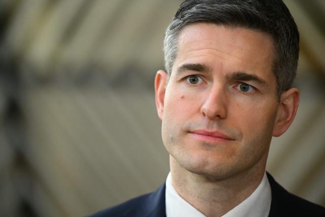 Netherlands' Foreign Minister, Tom Berendsen arrives for a Foreign Affairs Council to discuss Russia’s war of aggression against Ukraine and the situation in the Middle East, in Brussels on March 16, 2026. (Photo by NICOLAS TUCAT / AFP)