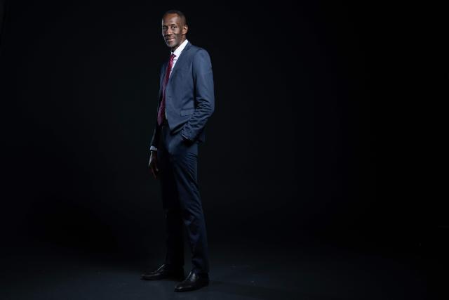 (FILES) La France Insoumise (LFI) candidate for mayor of Saint Denis, Bally Bagayoko poses during a photo session in Paris, on December 11, 2025. This is a first trophy of war for La France insoumise, and a significant one at that: LFI candidate Bally Bagayoko, allied with the Communist Party, wrested Saint-Denis (Seine-Saint-Denis) from the Socialist Party in the very first round on March 16, 2026. (Photo by JULIEN DE ROSA / AFP)