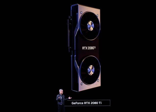 Nvidia CEO Jensen Hwang gives the keynote address at the company's annual GTC developers conference at the SAP Center in San Jose, California, on March 16, 2026. (Photo by JOSH EDELSON / AFP)