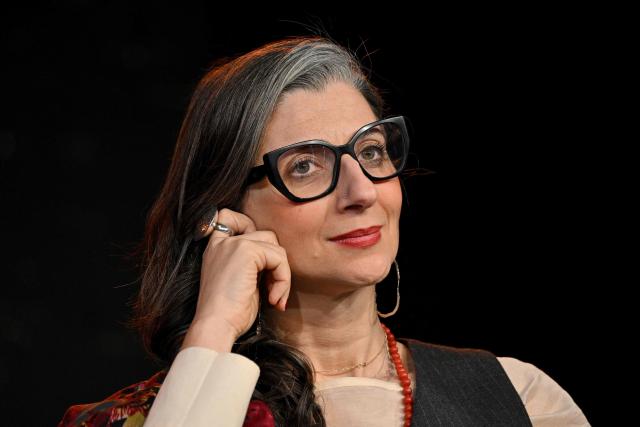 UN Special Rapporteur for the Palestinian Territories occupied since 1967, Francesca Albanese attends a public event hosted by the Olof Palme International Center in Belgrade on March 17, 2026. The 48-year-old legal expert, who began her unpaid role in 2022, was sanctioned by the US under the Trump administration in July for her “biased and malicious” work, while France and Germany have called for her resignation over her remarks on Israel. (Photo by Andrej ISAKOVIC / AFP)