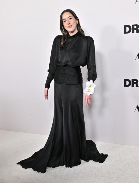 US musician Alana Haim attends the Los Angeles premiere of "The Drama" at the Directors Guild of America (DGA) Theater in Los Angeles on March 17, 2026. (Photo by LISA O'CONNOR / AFP)