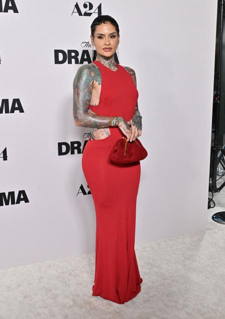 US singer Kehlani Parrish attends the Los Angeles premiere of "The Drama" at the Directors Guild of America (DGA) Theater in Los Angeles on March 17, 2026. (Photo by LISA O'CONNOR / AFP)