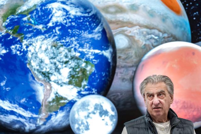 Swiss watchmaker Swatch Group CEO Nick Hayek looks on during a press conference to present the group's annual results in Biel on March 18, 2026. Swatch reported a plunge in net profit last year on weak demand for movements and other components, though it forecast a strong recovery in 2026. (Photo by Fabrice COFFRINI / AFP)