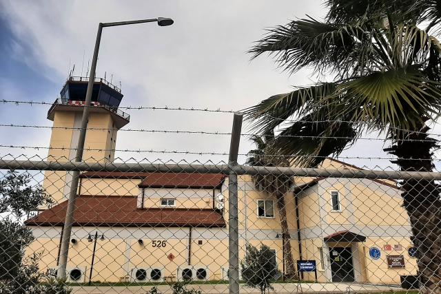 This photograph shows facilities at the Incirlik air base in Adana, south-eastern Turkey, on March 18, 2026. Turkey's defence ministry said on March 18, 2026 NATO was deploying a new Patriot missile battery at Incirlik air base, just days after a third ballistic missile from Iran was shot down. (Photo by Burcin GERCEK / AFP)