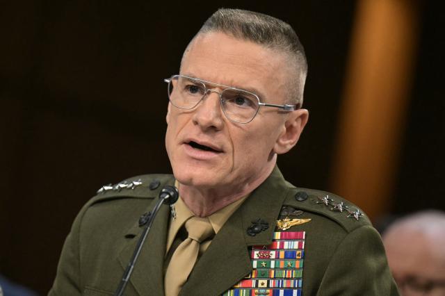 US Director of Defense Intelligence Agency (DIA) James Adams III testifies during a Senate Committee on Intelligence hearing to examine worldwide threats, on Capitol Hill in Washington, DC, on March 18, 2026. (Photo by Oliver Contreras / AFP)