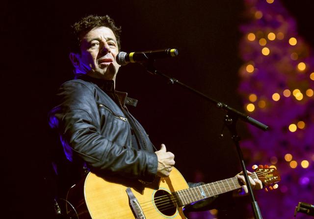 (FILES) French singer Patrick Bruel performs on stage on December 20, 2019 at the Cite des Congres in valenciennes, northern France, during a concert organised by Radio Contact. French singer and actor Patrick Bruel is the target of at least two complaints – one for sexual assault and attempted rape, and the other for rape – filed respectively in March 2026 week in Paris and in 2024 in Saint-Malo respectively, AFP learned from sources close to the case on March 18, 2026. (Photo by FRANCOIS LO PRESTI / AFP)