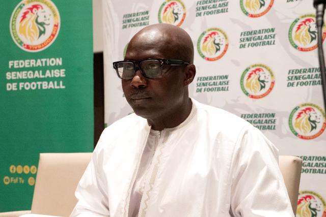 The president of the Senegalese Football Federation Abdoulaye Fall speaks during a press conference in Dakar on March 19, 2026. The Senegalese Football Federation announced on March 19, 2026 it has instructed its lawyers to lodge an appeal to the Court of Arbitration for Sport (CAS) after the national team were stripped of its Africa Cup of Nations title.
The Confederation of African Football (CAF) reversed Senegal's win, awarding the title to Morocco two months after the final. (Photo by SEYLLOU / AFP)