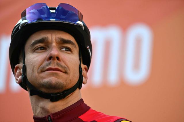 French rider Bryan Coquard from team Cofidis is pictured before the Milan - Sanremo one-day classic cycling race, in Pavia, on March 21, 2026. (Photo by Marco BERTORELLO / AFP)