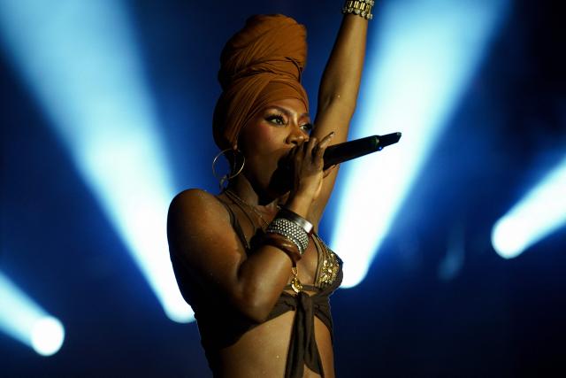 US rapper Doechii performs during the third day of the Estereo Picnic music festival at the Simon Bolivar park in Bogota on March 22, 2026. (Photo by Alejandro GONZALEZ / AFP)