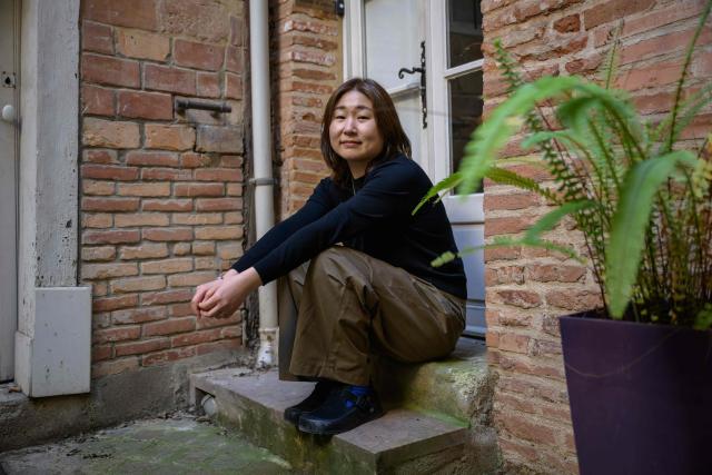 Argentine director Cecilia Kang poses for a portrait during the 38th Celatino Latin American Film Festival in Toulouse on March 23, 2026. (Photo by Ed JONES / AFP)