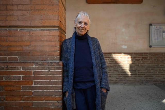 Mexican film producer Bertha Navarro poses for a portrait during the 38th Celatino Latin American Film Festival in Toulouse on March 23, 2026. (Photo by Ed JONES / AFP)