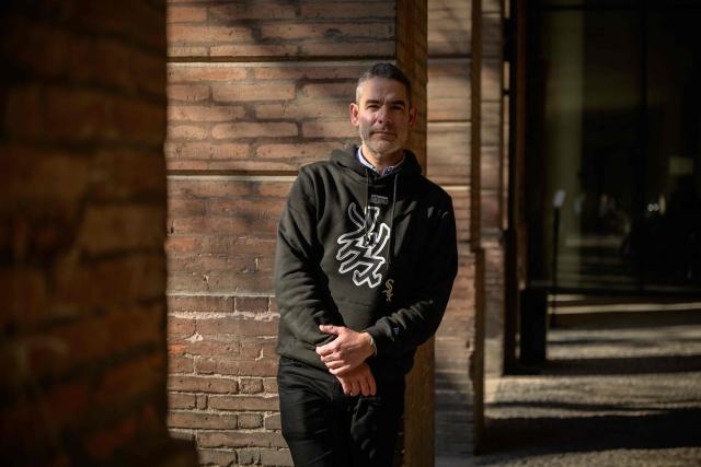 Mexican director Fernando Eimbcke poses for a portrait during the 38th Celatino Latin American Film Festival in Toulouse on March 23, 2026. (Photo by Ed JONES / AFP)