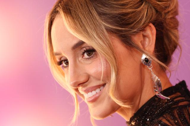 US singer songwriter Lainey Wilson attends the world premiere of Disney+'s "Hannah Montana 20th Anniversary Special" at El Capitan theater in Hollywood, California on March 23, 2026. (Photo by VALERIE MACON / AFP)