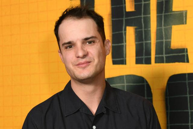 Canadian Film Director Charlie Tyrell attends the premiere of "The AI Doc: Or How I Became an Apocaloptimist" at the Academy Museum of Motion Pictures in Los Angeles on March 23, 2026. (Photo by Unique Nicole / AFP)