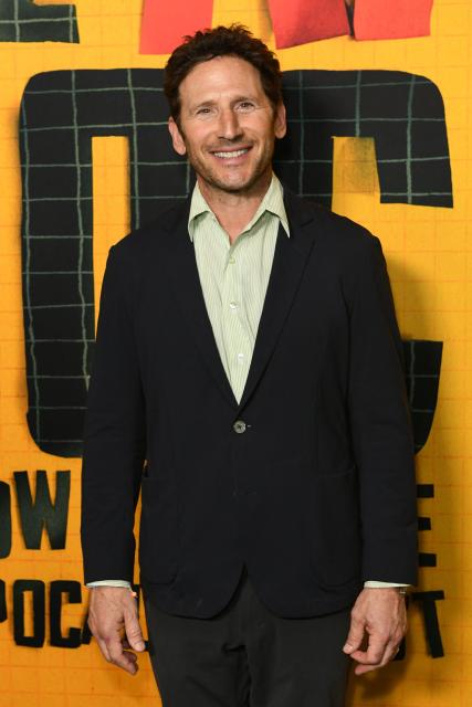 US actor Mark Feuerstein attends the premiere of "The AI Doc: Or How I Became an Apocaloptimist" at the Academy Museum of Motion Pictures in Los Angeles on March 23, 2026. (Photo by Unique Nicole / AFP)