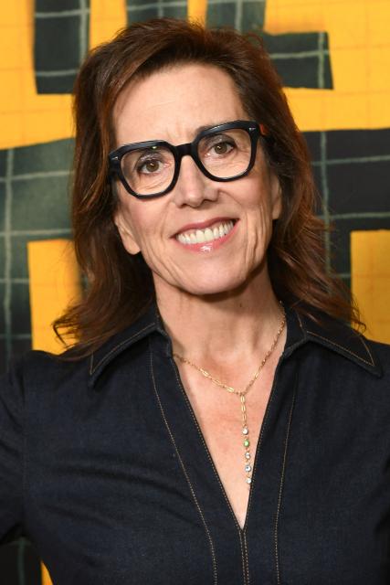 US film producer Diane Becker attends the premiere of "The AI Doc: Or How I Became an Apocaloptimist" at the Academy Museum of Motion Pictures in Los Angeles on March 23, 2026. (Photo by Unique Nicole / AFP)