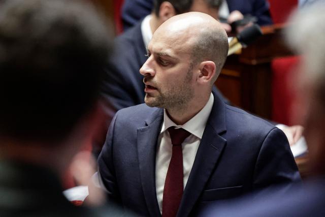 France's Foreign Affairs Minister Jean-Noel Barrot attends a session of questions to the government at The National Assembly, France's lower house of parliament in Paris on March 24, 2026. (Photo by STEPHANE DE SAKUTIN / AFP)
