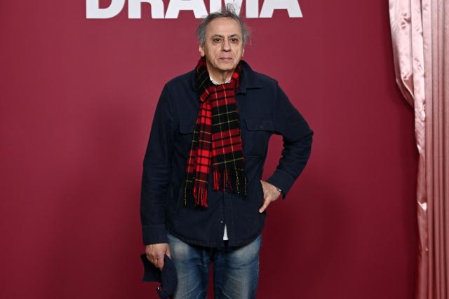 Iranian cinematographer Darius Khondji poses during a photocall before the premiere of the film "Drama" at the Pathe Palace in Paris on March 24, 2026. (Photo by Blanca CRUZ / AFP)
