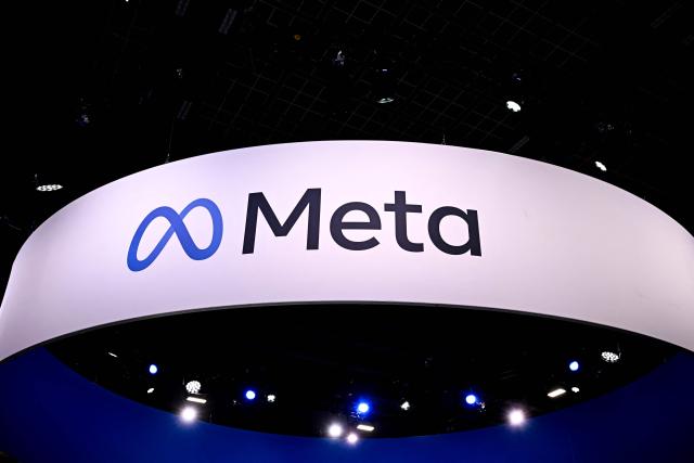 (FILES) A logo of US company's Meta is displayed during the Vivatech technology startups and innovation fair, at the Porte de Versailles exhibition center in Paris, on May 22, 2024. A Los Angeles jury on March 25 found Meta and YouTube liable for harming a young woman through the addictive design of their social media platforms, ordering the companies to pay $3 million in damages and opening the door to potentially far larger punitive awards. The jury answered yes to all seven questions on verdict forms for both companies, finding that Meta and YouTube were negligent in the design and operation of their platforms and that their negligence was a substantial factor in causing harm to the plaintiff. (Photo by JULIEN DE ROSA / AFP)
