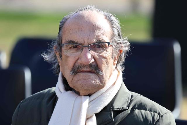 French actor Gérard Hernandez arrives at a national tribute to former French Prime Minister Lionel Jospin at the Hotel des Invalides in Paris on March 26, 2026. Born on July 12, 1937, former French prime minister Lionel Jospin, a Socialist who introduced the 35-hour work week and civil partnerships for gay couples, has died aged 88, his family said on March 23, 2026. (Photo by Ludovic MARIN / AFP)