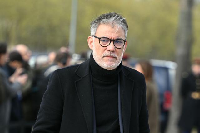 First Secretary of the French Socialist party (PS) and Socialistes et Apparentes' MP Olivier Faure arrives at a national tribute to former French Prime Minister Lionel Jospin at the Hotel des Invalides in Paris on March 26, 2026. Born on July 12, 1937, former French prime minister Lionel Jospin, a Socialist who introduced the 35-hour work week and civil partnerships for gay couples, has died aged 88, his family said on March 23, 2026. (Photo by Bertrand GUAY / AFP)