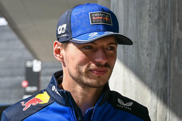 Red Bull Racing's Dutch driver Max Verstappen arrives before the first practice session of the Formula One Japanese Grand Prix in Suzuka on March 27, 2026. (Photo by Toshifumi KITAMURA / AFP)